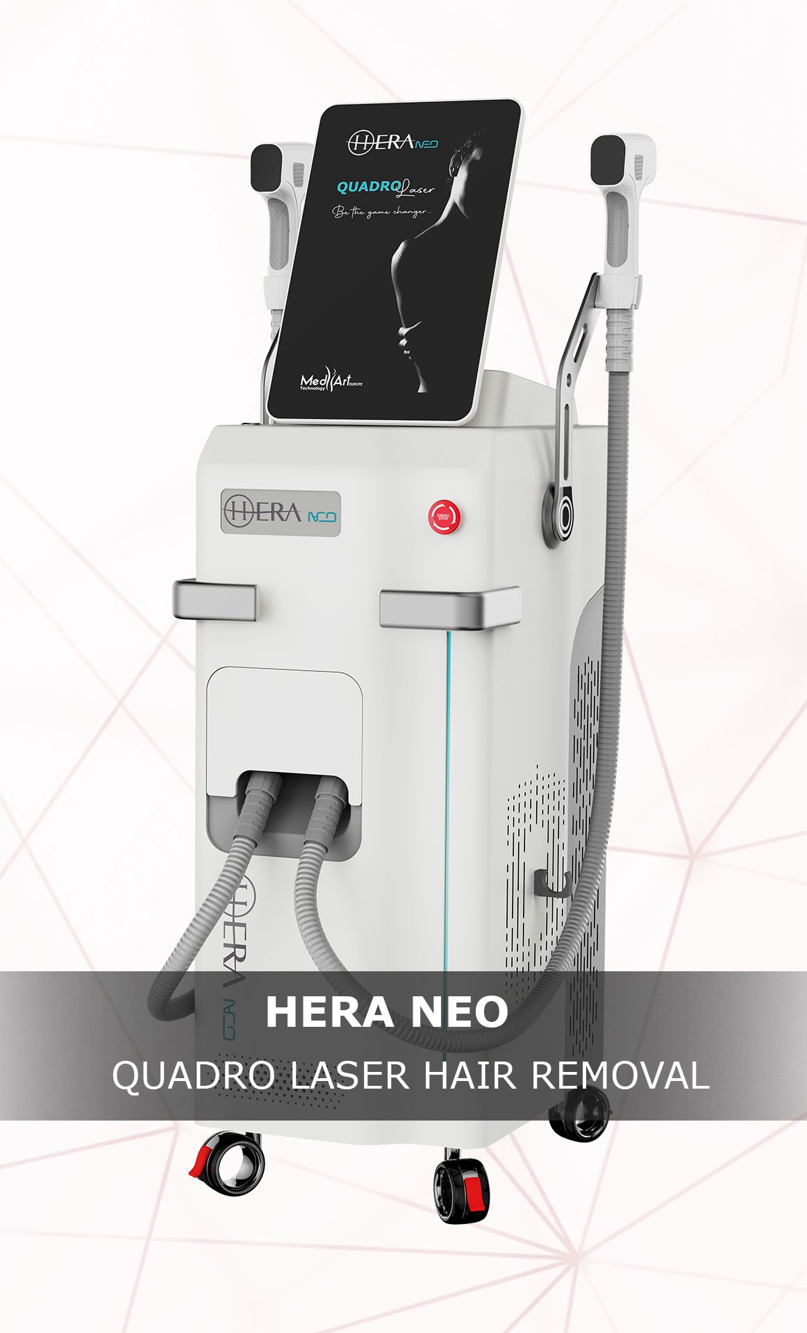 Hera Neo device, angled view